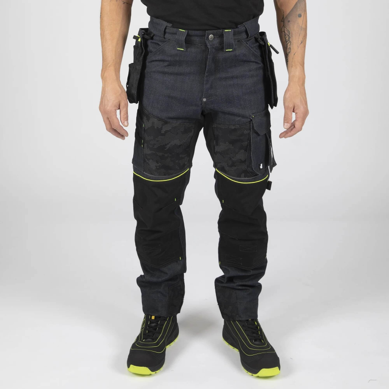 Pantalon de travail jean renforcé Smith Nine Worths - Confort et durabilité