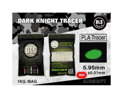 Billes BLS 0.25 gr Bio - Traçantes vertes - 1 kg | Équipement Sportif