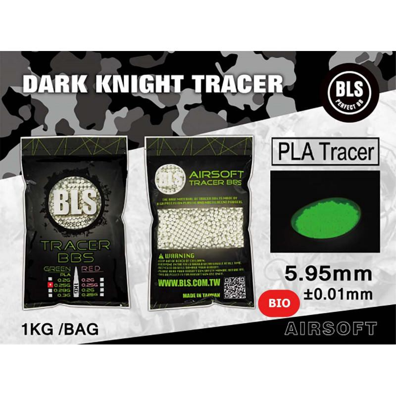 Billes BLS 0.25 gr Bio - Traçantes vertes - 1 kg | Équipement Sportif