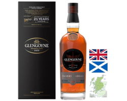 Glengoyne 21 ans Single Malt Whisky - Highlands 70cl 43°