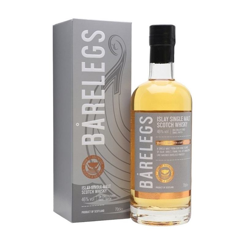BARELEGS Islay Single Malt Whisky 70 cl - 46° | Whisky Tourbé d'Exception