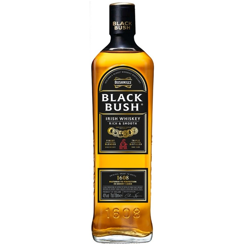 BLACK BUSH Blended Whiskey Irlande 70 CL - 40°