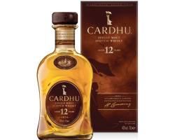 Cardhu 12 ans Whisky Single Malt Speyside - 70 cl - 40°