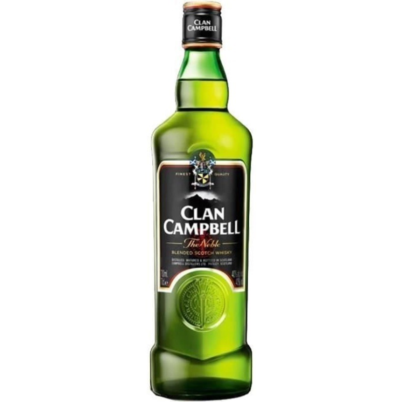 Clan Campbell Blended Whisky 70cl - Whisky Ecossais Haut de Gamme
