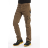 Pantalon de travail jeans stretch job pro camel Rica Lewis