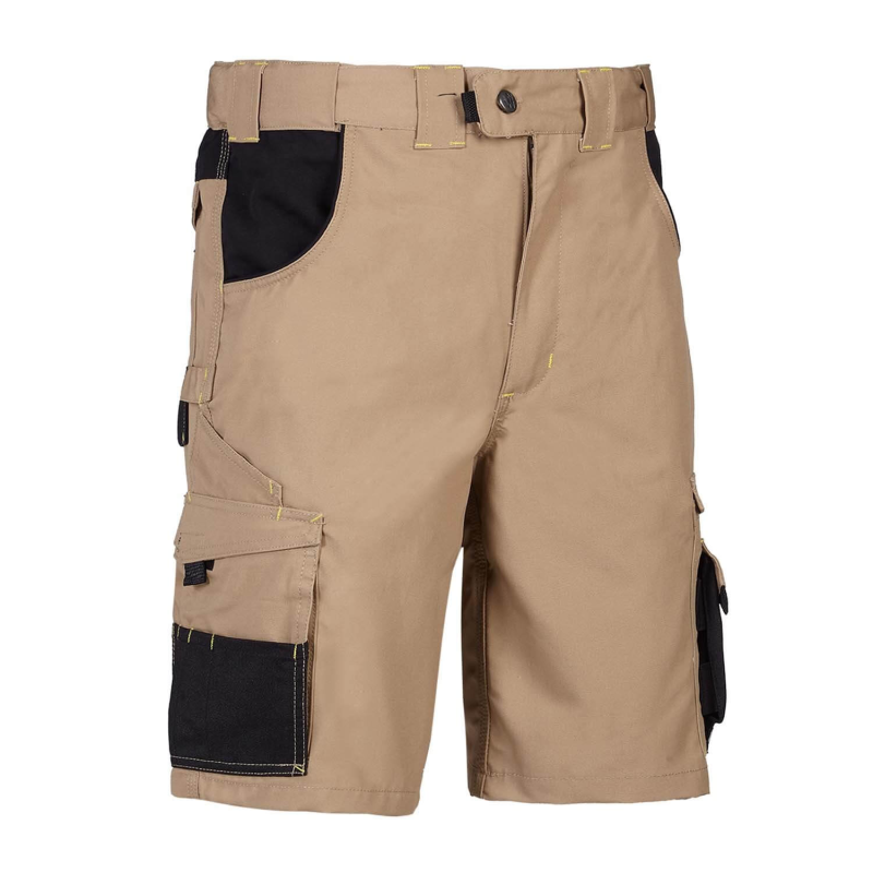 Bermuda de travail homme Hugues beige - Nine Worths