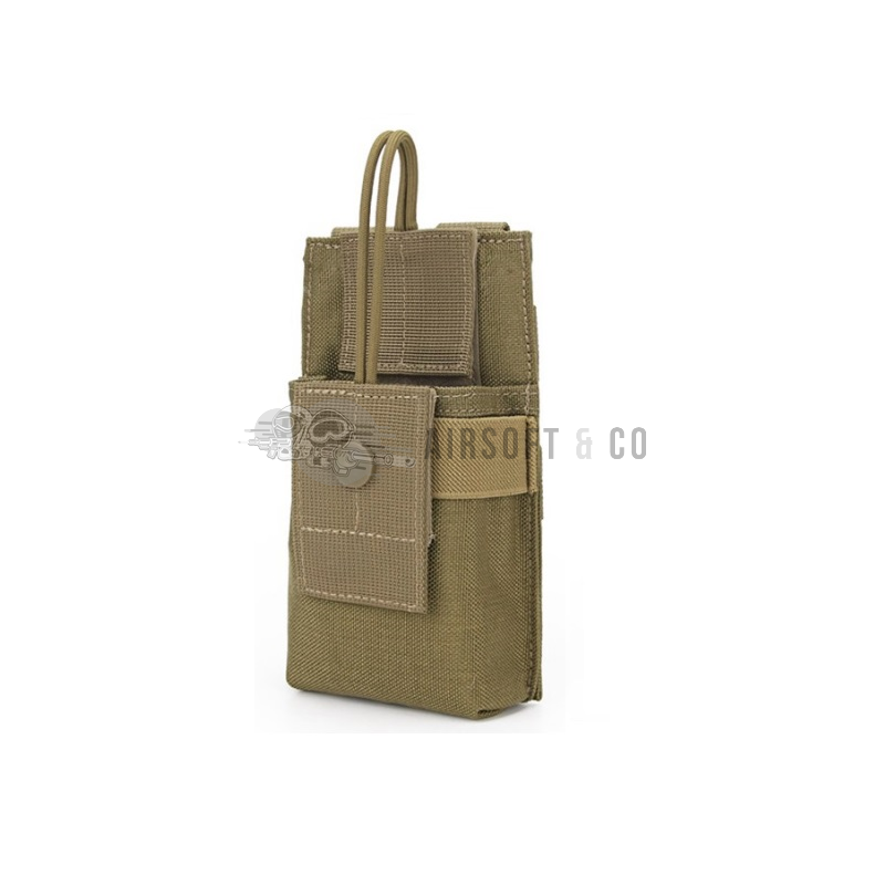 Poche radio en nylon 1000D pour équipement sportif