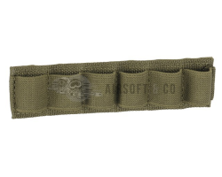 Porte-cartouches sur velcro pour Shotgun (6 emplacements) - Équipement Sportif