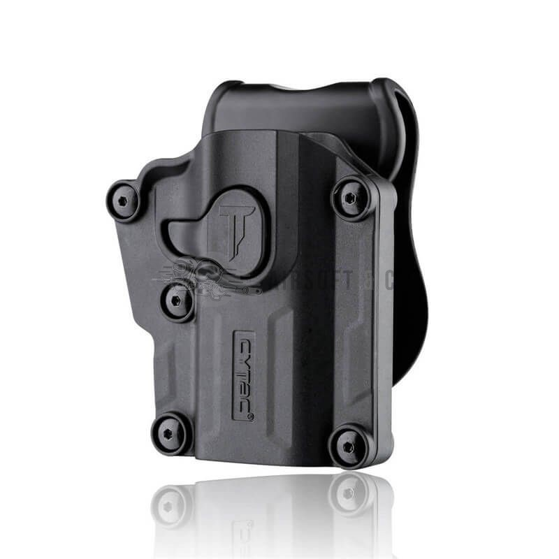CYTAC holster universel New Design - Noir (droitier) | Équipement Sportif