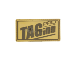 Patch 3D PVC Coyote Brown TAG. INN - Équipement Sportif