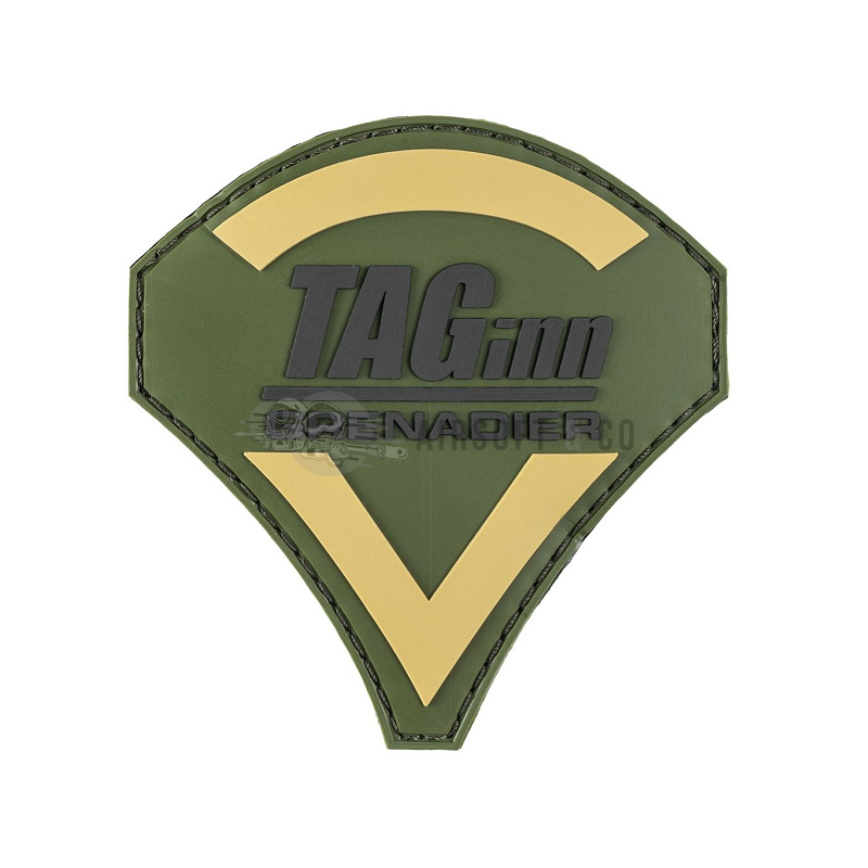 TAG. INN 3D PVC Grenadier Patch - Personnalisez votre style