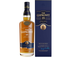 Glenlivet 18 ans - Whisky Single Malt Speyside 70 cl - 40°