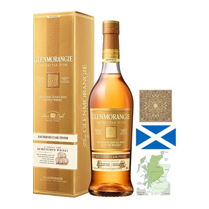 Glenmorangie Nectar Or Single Malt Whisky - 70cl 46°