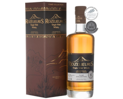 ROZELIEURES FUMÉ COLLECTION WHISKY LORRAINE 70CL 46° - Whisky Haut de Gamme