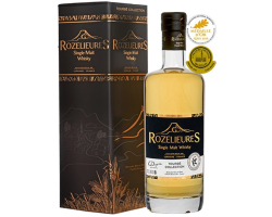 Rozelieures Tourbé Whisky Lorraine - 70cl 46° | Découvrez Son Goût Unique