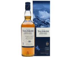 Talisker 10 ans Single Malt - Île de Skye - 70cl - 45.8°