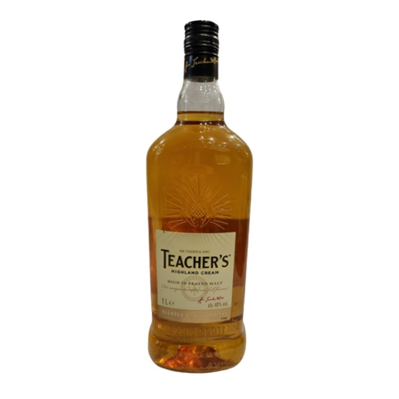 Teacher's blended whisky Écosse 100 cl 40° - Un goût authentique