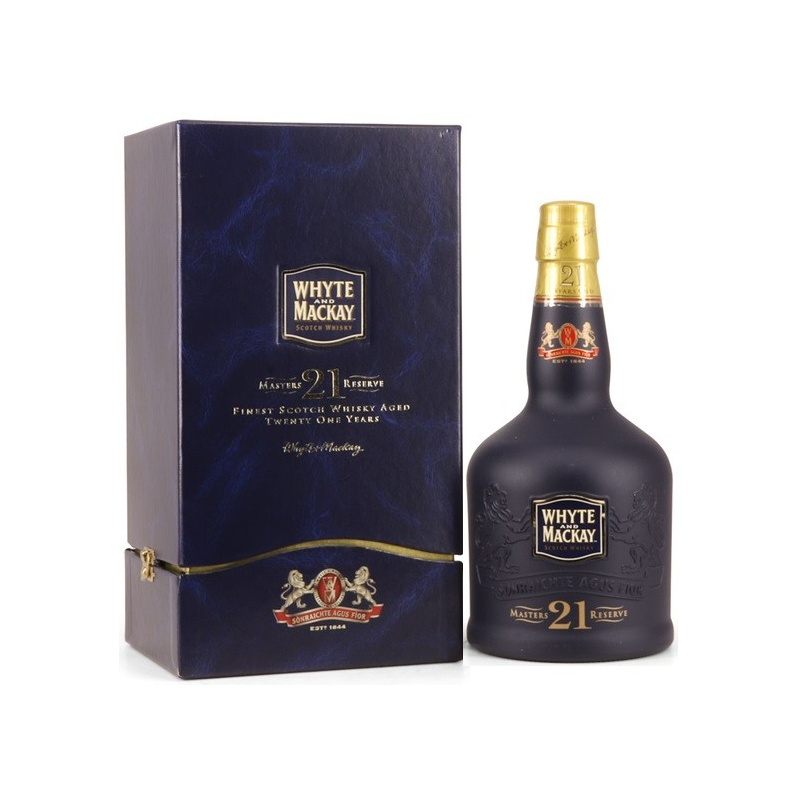 Whyte & Mackay 21 ans Blended Whisky Écosse - 70 cl - 43°