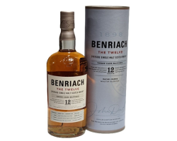 BenRiach 12 ans The Twelve Single Malt Speyside 70 cl 46° - Whisky d'exception