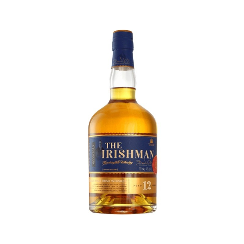 Irishman Single Malt 12 ans Whiskey Irlandais - 70cl - 43°