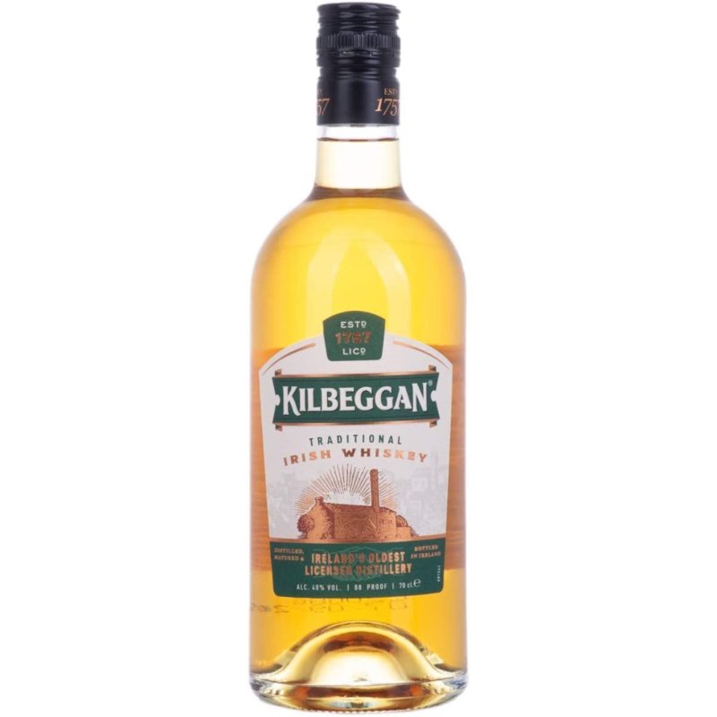 Kilbeggan Traditional Irish Whiskey 70 cl 40° | Boissons d'Irlande