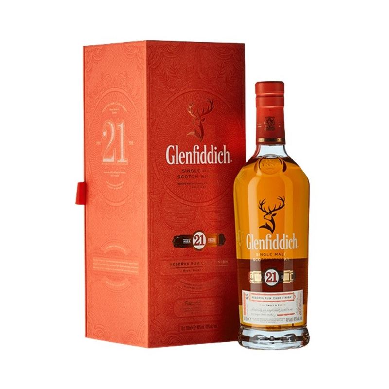 Glenfiddich 21 ans Single Malt Whisky - 70 cl 40°