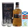 HIGHLAND PARK 12 ans Single Malt Coffret 2 Verres - Whisky d'exception