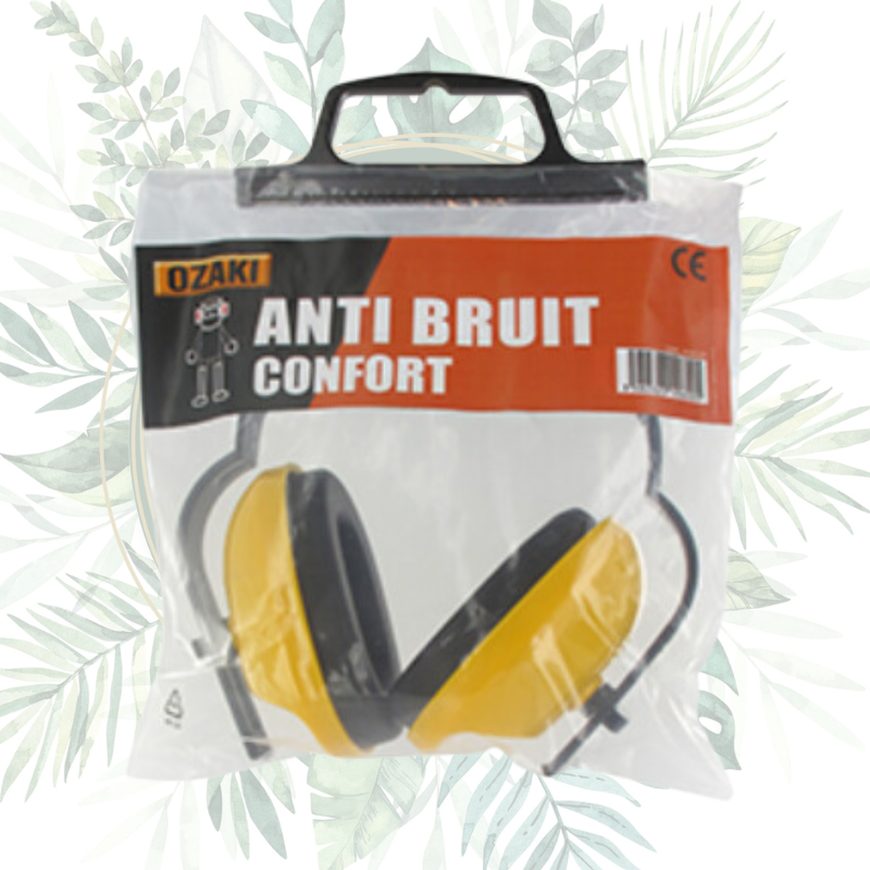 Casque anti-bruit OZAKI - Confort et protection au jardin
