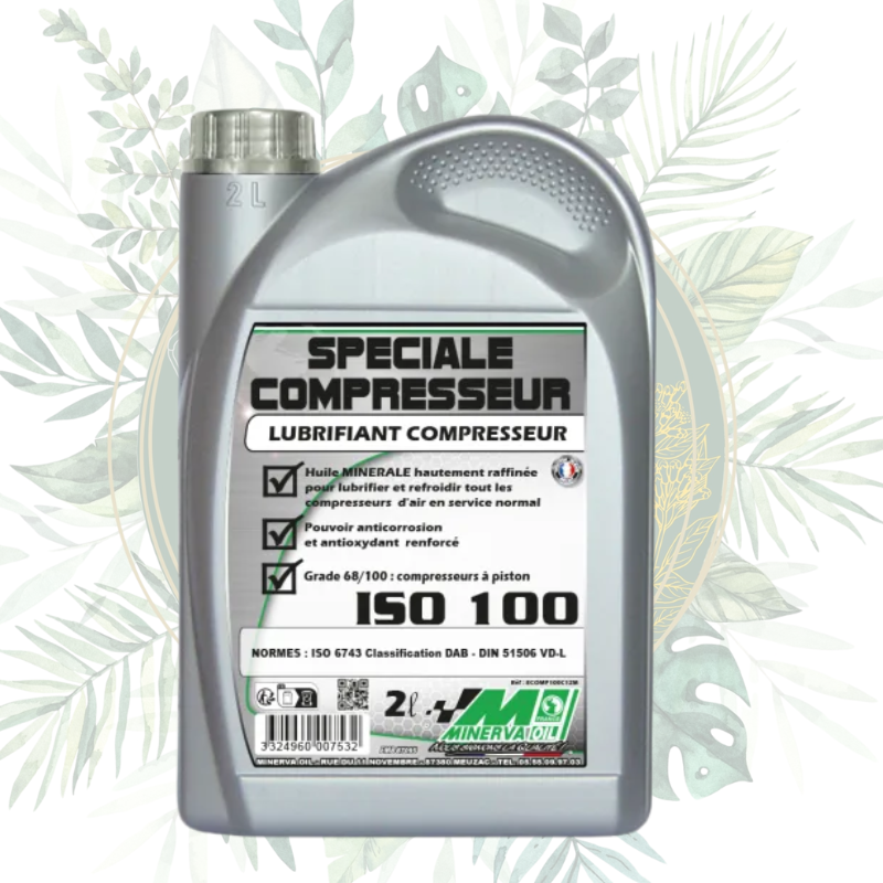 Huile spéciale compresseur - Protection et performance pour vos équipements