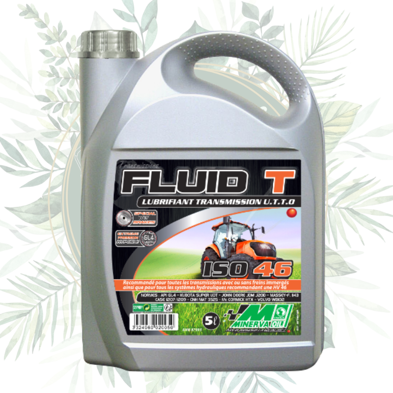 Huile de transmission matériel agricole et TP ISO46 - Performance et protection