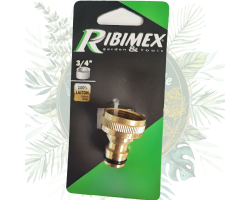 Nez de robinet en laiton 3/4" - Durabilité et efficacité pour le jardin