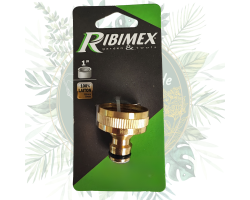 Nez de robinet en laiton 1" - Accessoire de jardin durable