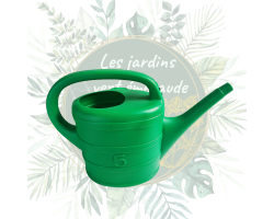 Arrosoir 5L en polyéthylène - Pratique et léger pour votre jardin
