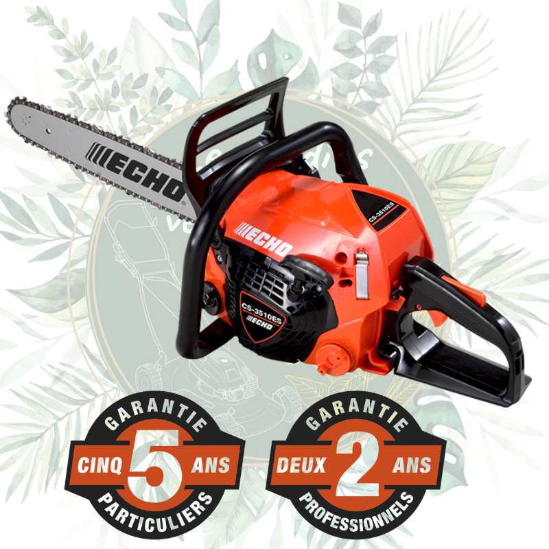 Tronçonneuse ECHO CS-3510ES - Guide 35cm - Performance et légèreté