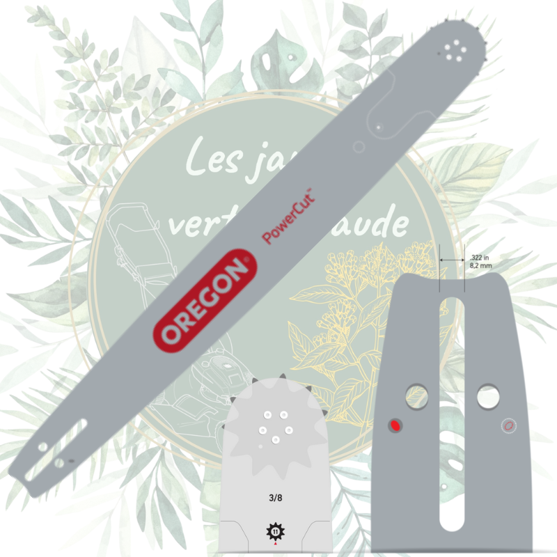 Guide OREGON 50cm - 3/8"-1.5mm : Performance et durabilité