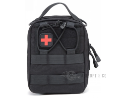 Poche médicale Molle S&T (BK) - Équipement Sportif Haut de Gamme