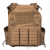 Gilet porte-plaques QD TACTICAL OPS Coyote Brown - Équipement Sportif