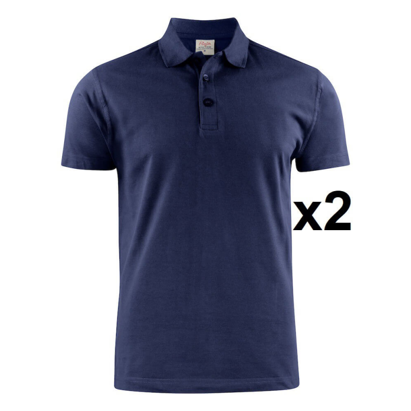 Polo piqué manches courtes lot de 2 Surf RSX | Vêtement homme