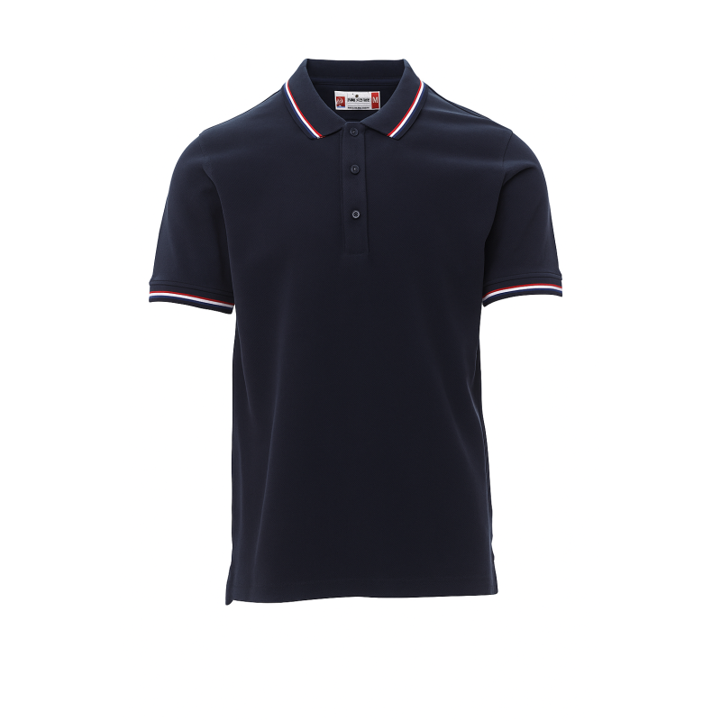 Polo manches courtes tricolore France Payper - Élégance et confort