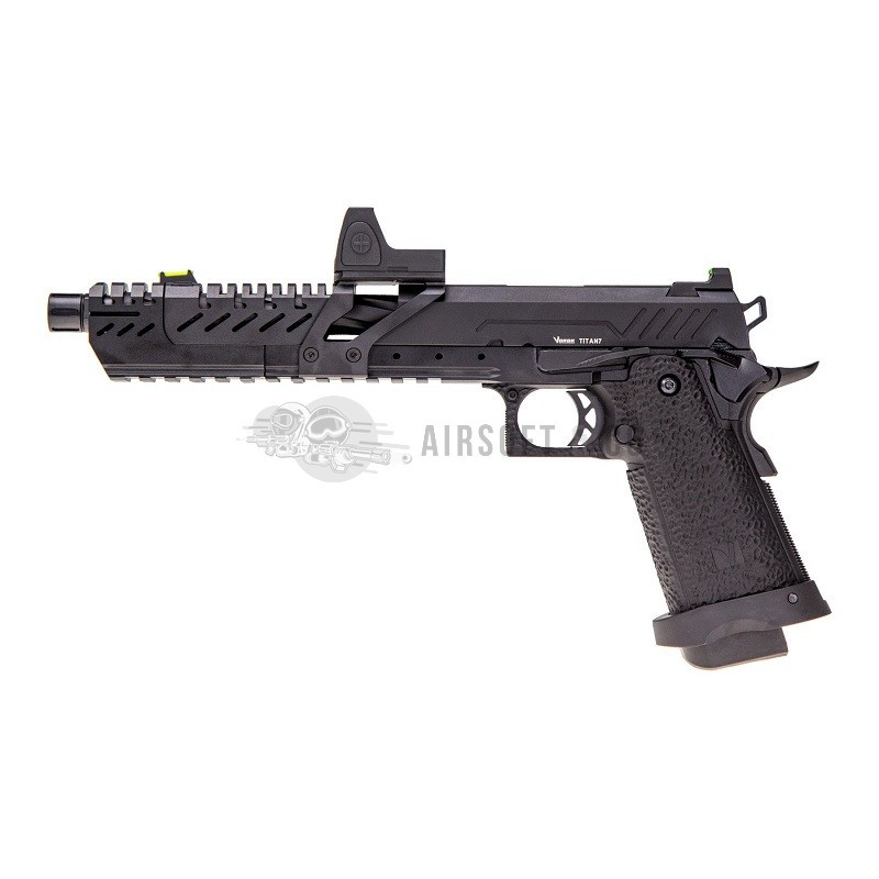 VORSK Hi-Capa TITAN 7 GBB avec RMR - Pistolet Airsoft Haut de Gamme