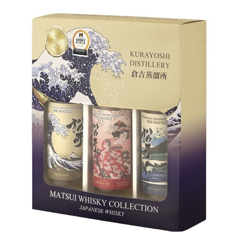 Coffret Matsui 3 x 20cl | Single Malt Whisky Japon 43%