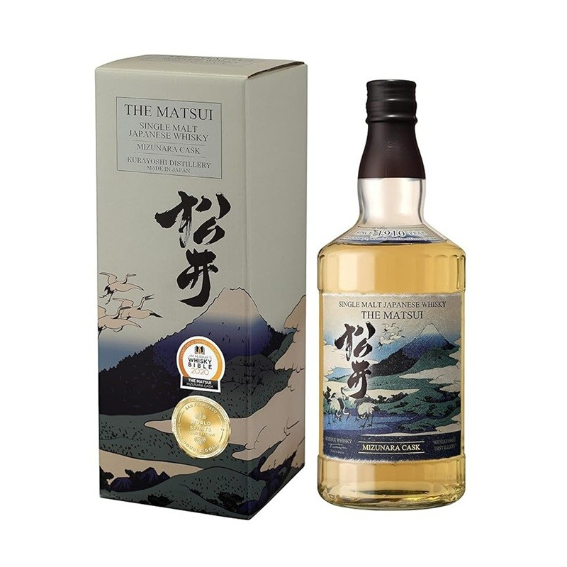 The Matsui Mizunara Cask Single Malt Whisky 70cl 43° - Japon
