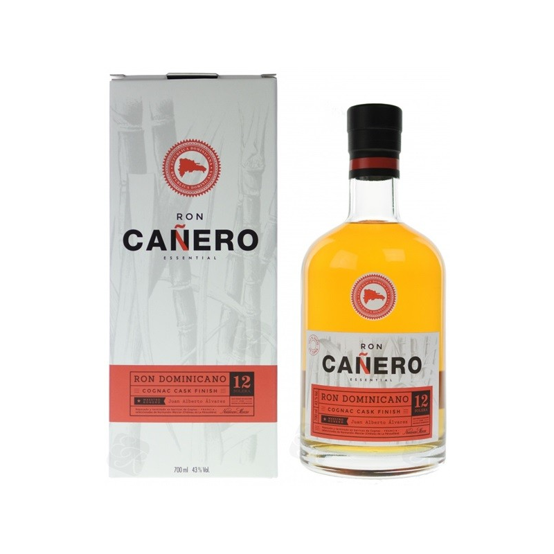 Canero cognac finish 12 solera - Rhum haut de gamme 43°