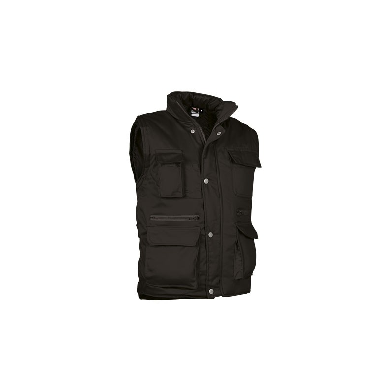 Gilet sans manches bodywarmer unisexe Reporter Valento - Vêtements Professionnels