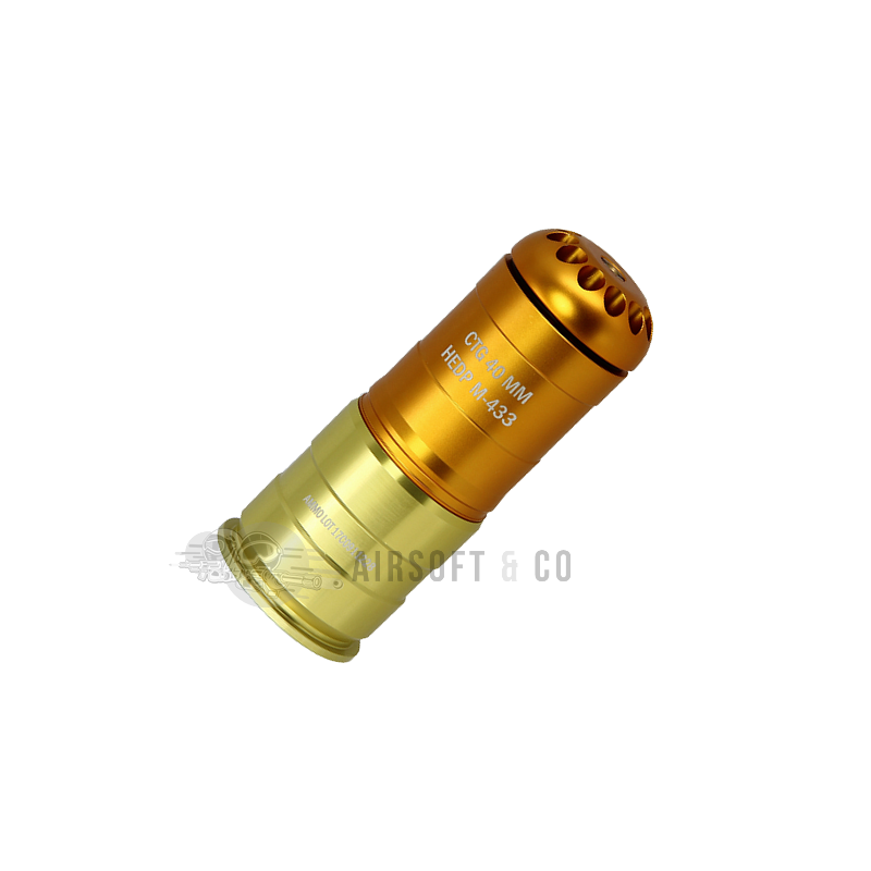 S&T UFC grenade gaz 40 mm 120 billes - Équipement Airsoft haut de gamme