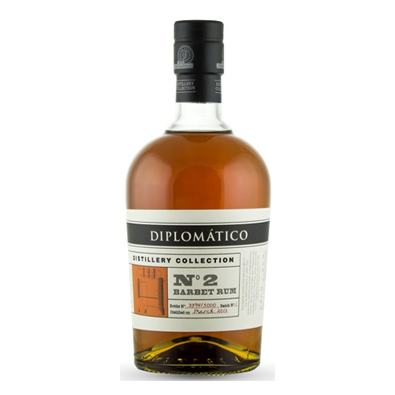 DIPLOMATICO N°2 BARBET Rhum Vénézuélien 70 cl 47° - Saveurs Authentiques