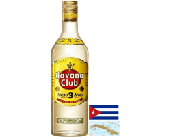 Havana Club 3 ans - Rhum Cubain 100 CL 40°
