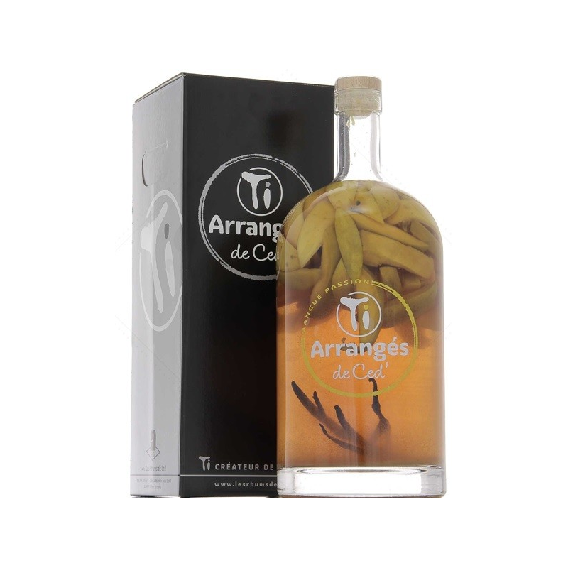 Mangue Passion Ti Arrangé de Ced - 70 cl 32° - Boisson Tropicale