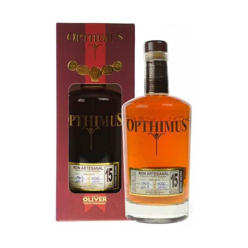 OPTHIMUS 15 Solera Rhum République Dominicaine 70cl - 38°