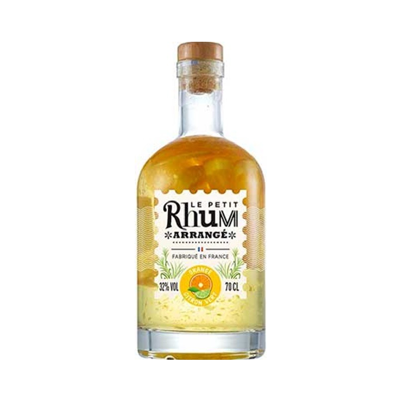 Rhum arrangé Orange Citron Vert - Le Petit Ti Arrange 70cl 32°